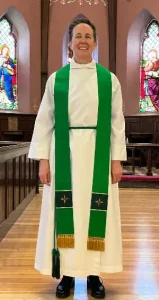 All green understole for All Saints in Concord, NC